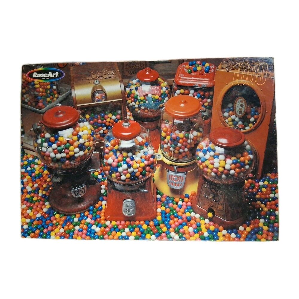 Rose Art Kodacolor Puzzle Goody, Goody Gumballs, 1000 pieces,  1991